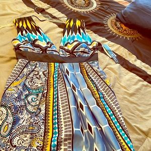 NWT XOXO multicolored Dress size 13/14